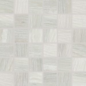 Mozaic gri-alb portelanat, nuanta inchisa, produsa de CESAROM