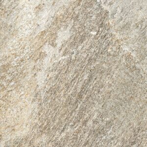 Gresie portelanata grej cu design de piatra, produsa de CESAROM